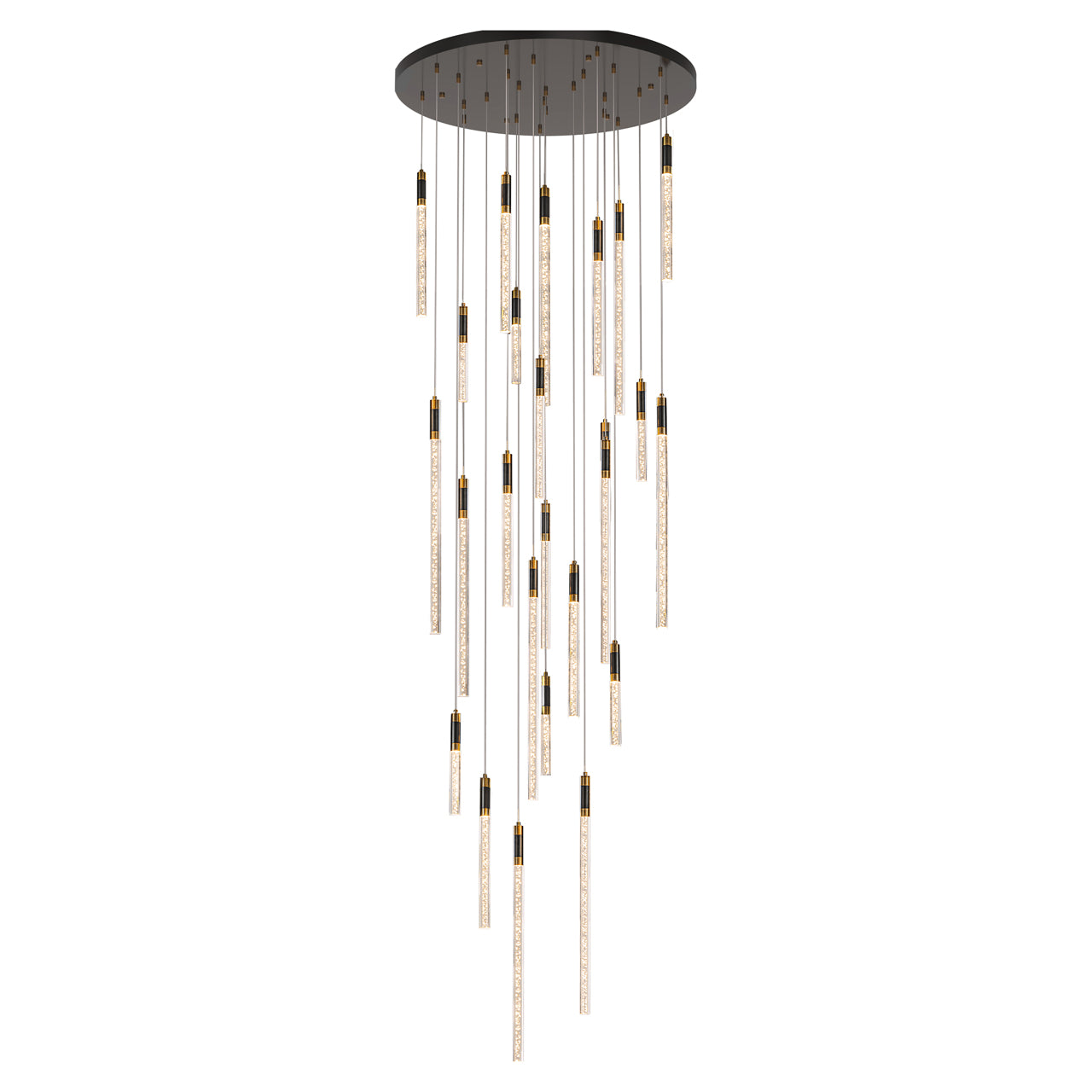 Pendelleuchte Crosley black/gold