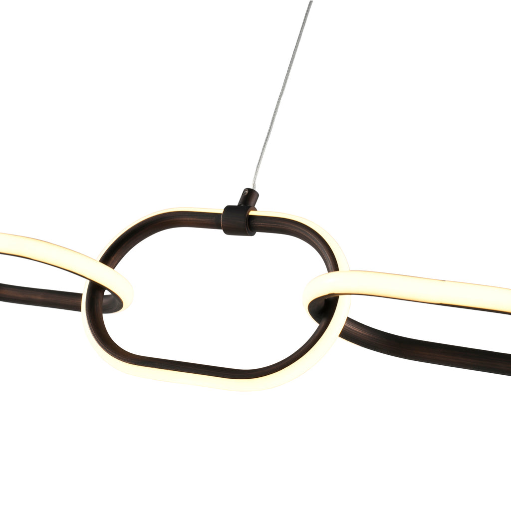 Pendelleuchte Layn bronze