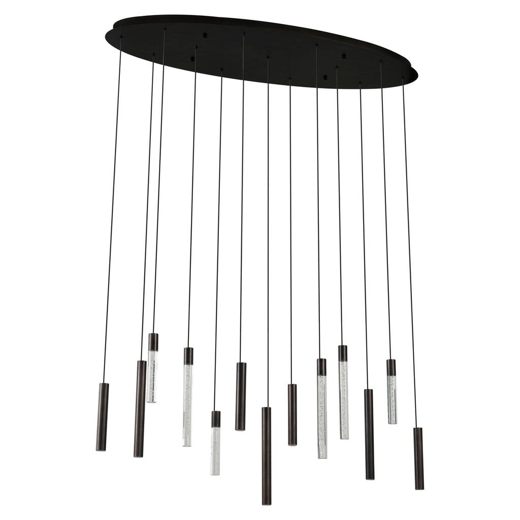 Pendelleuchte Oxley bronze large