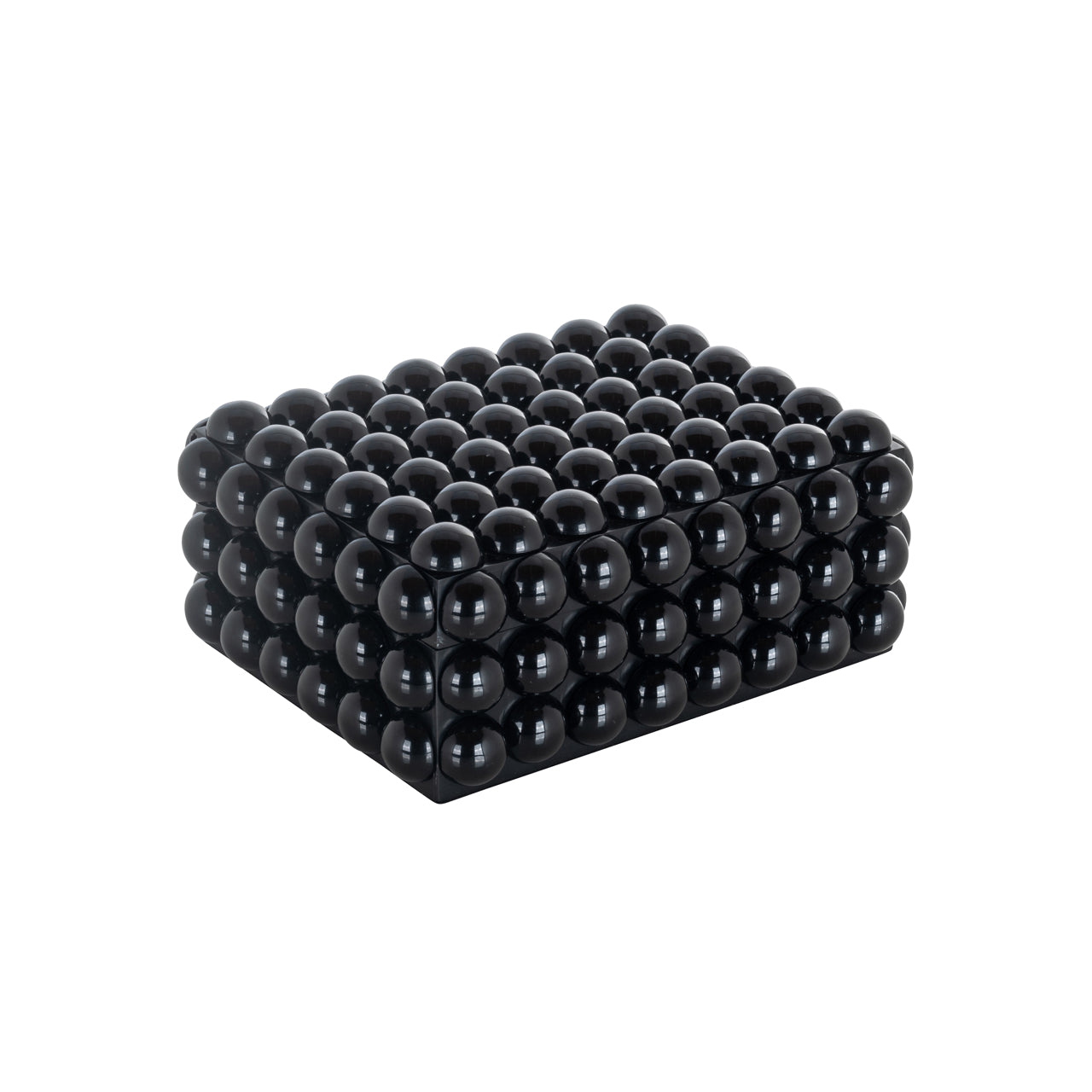 Aufbewahrungsbox Batool black small