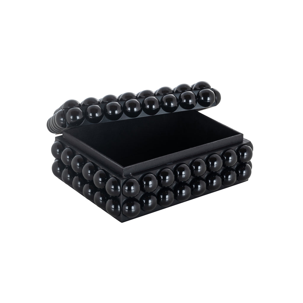 Aufbewahrungsbox Batool black small