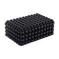 Aufbewahrungsbox Batool black large