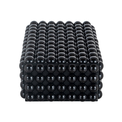 Aufbewahrungsbox Batool black large