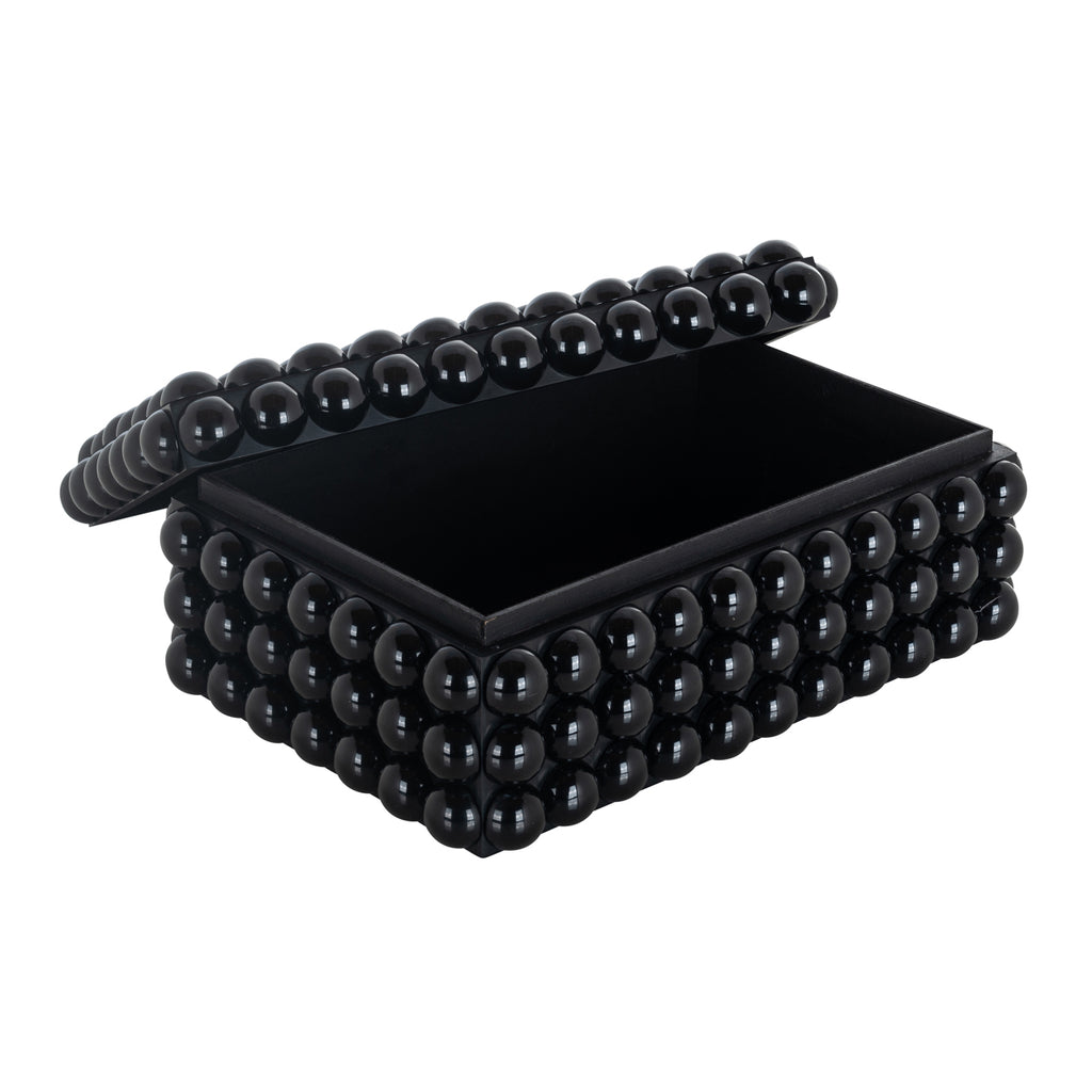 Aufbewahrungsbox Batool black large