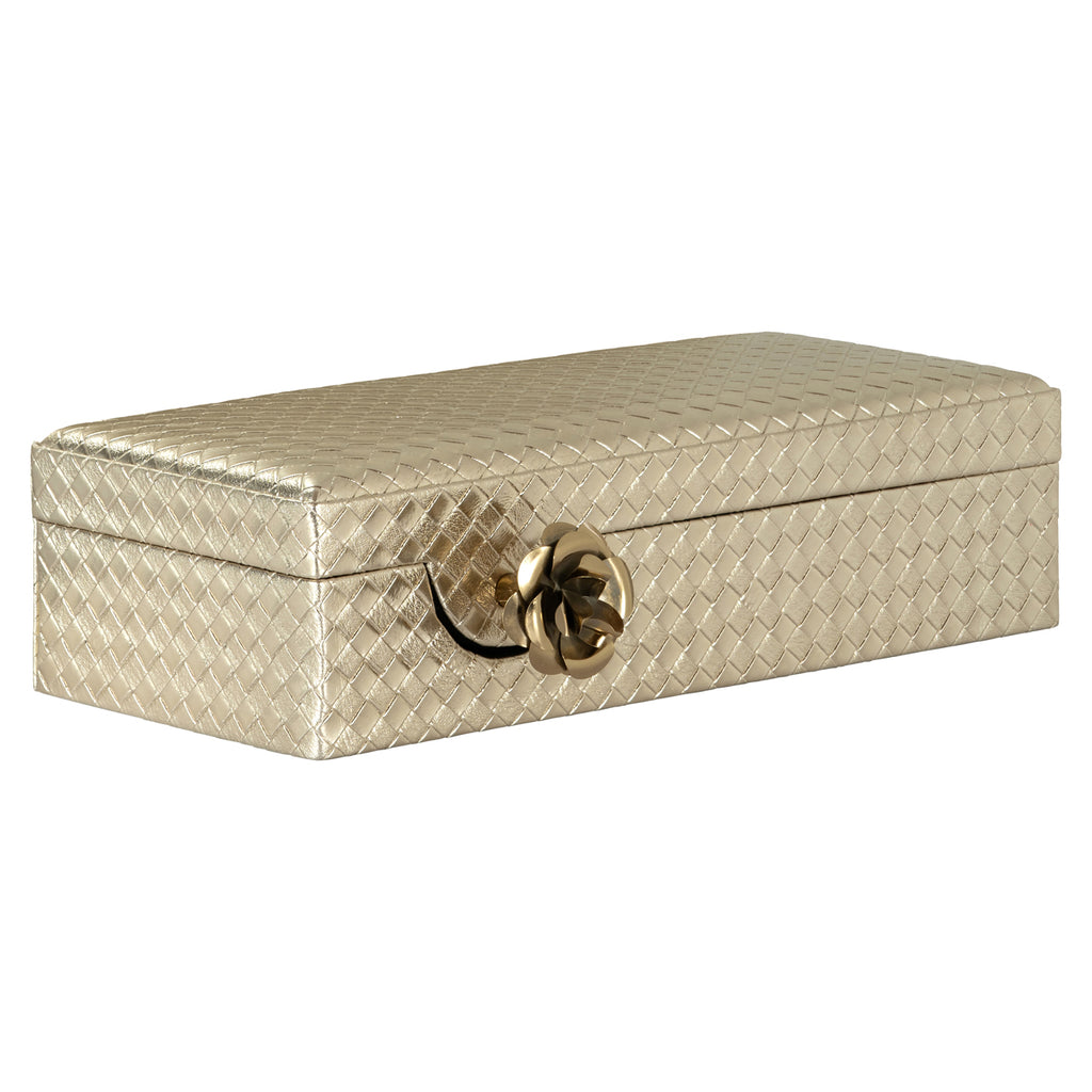 Aufbewahrungsbox Trace gold small