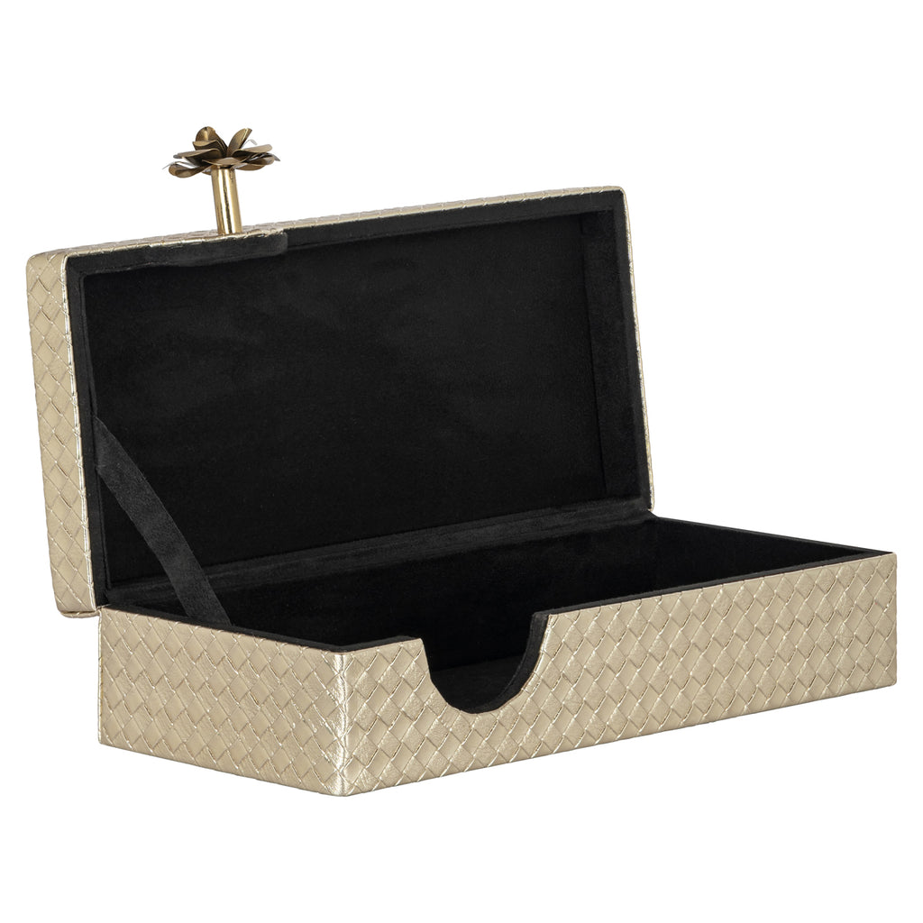 Aufbewahrungsbox Trace gold small