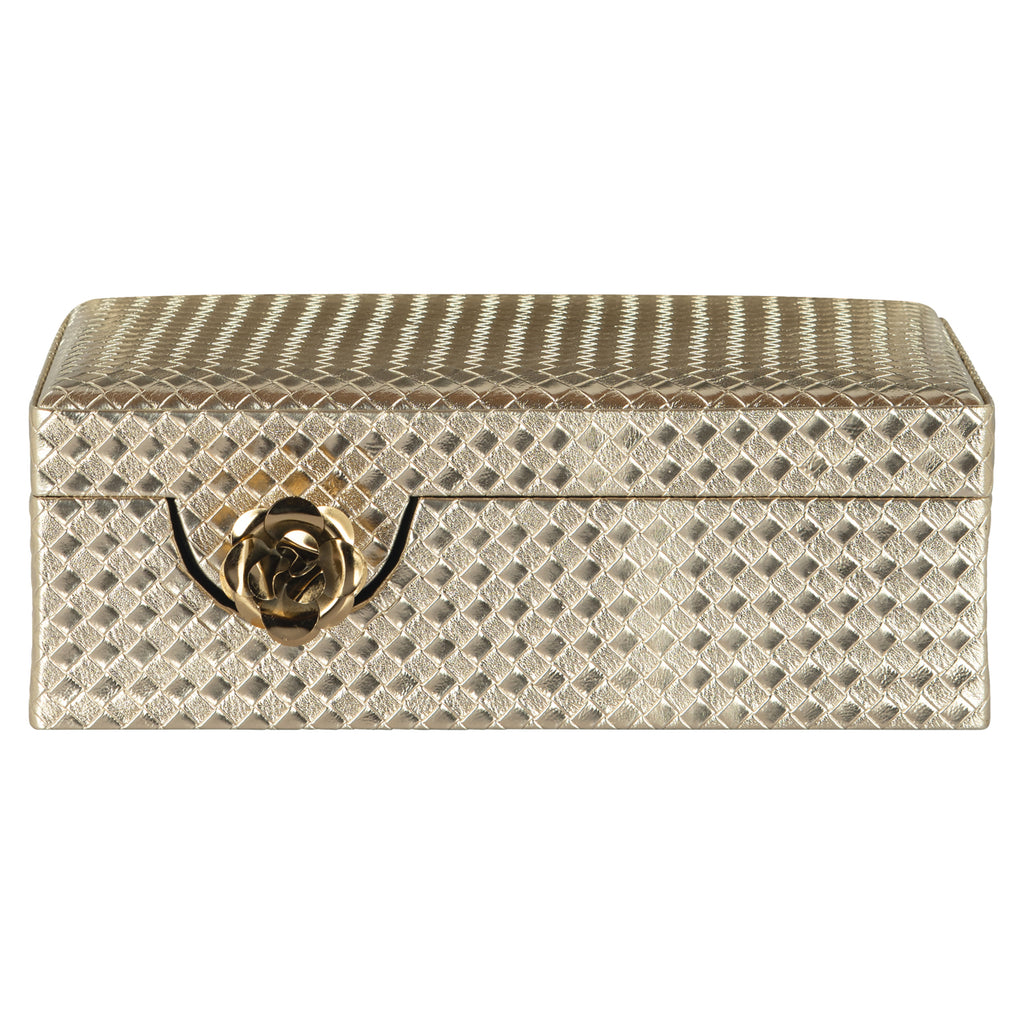 Aufbewahrungsbox Trace gold large