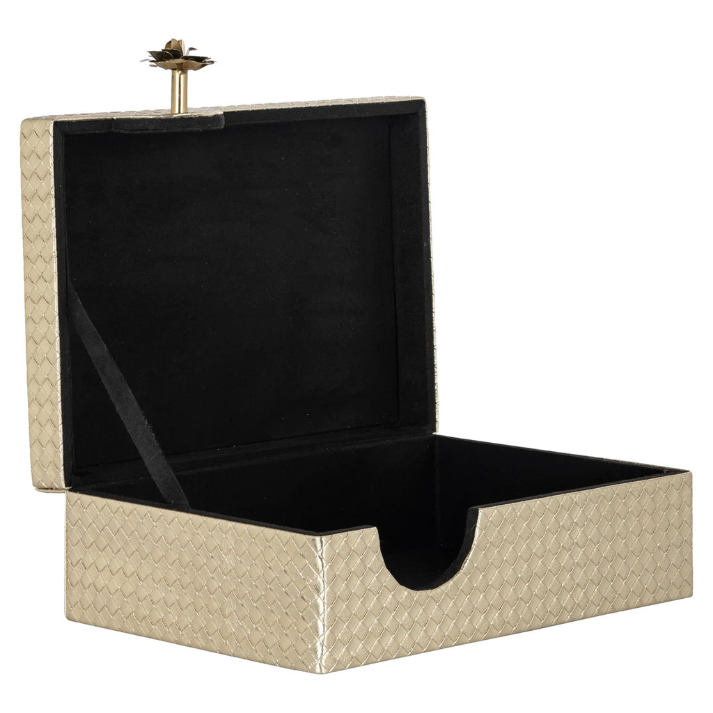 Aufbewahrungsbox Trace gold large