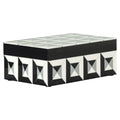 Aufbewahrungsbox Licia black/white