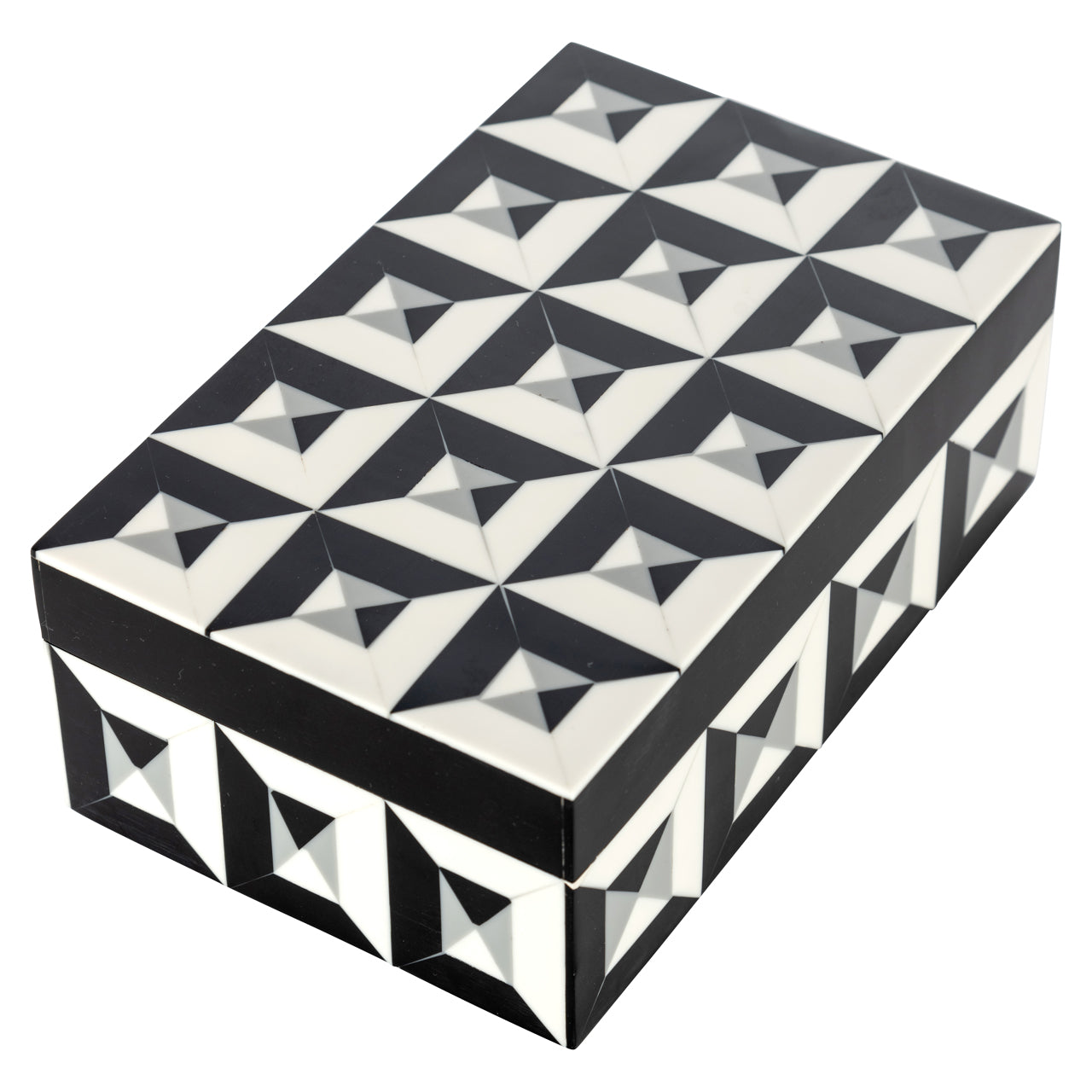 Aufbewahrungsbox Licia black/white