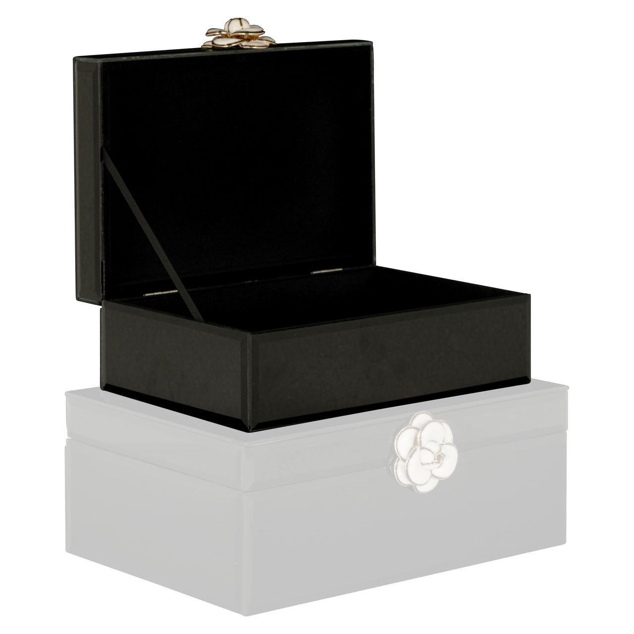 Aufbewahrungsbox Vivy black small