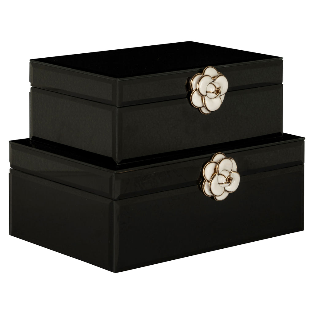 Aufbewahrungsbox Vivy black small