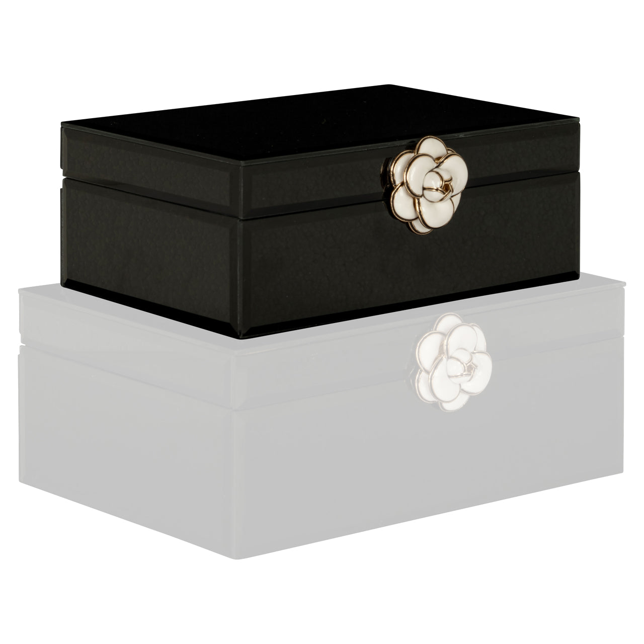 Aufbewahrungsbox Vivy black small