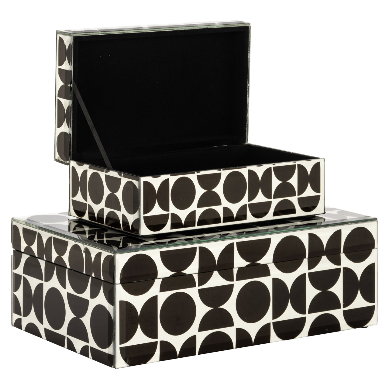 Aufbewahrungsbox Vivian black small