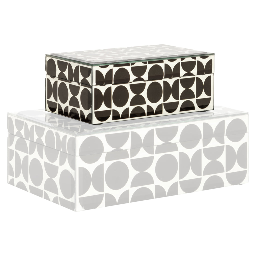 Aufbewahrungsbox Vivian black small