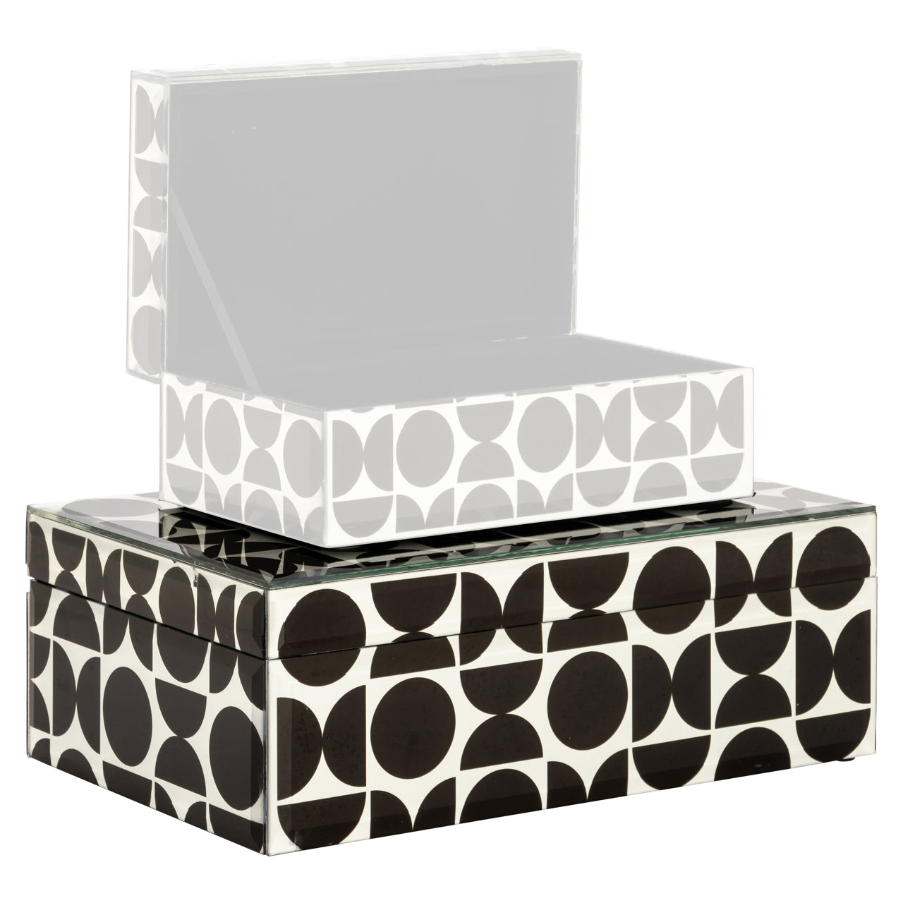 Aufbewahrungsbox Vivian black large