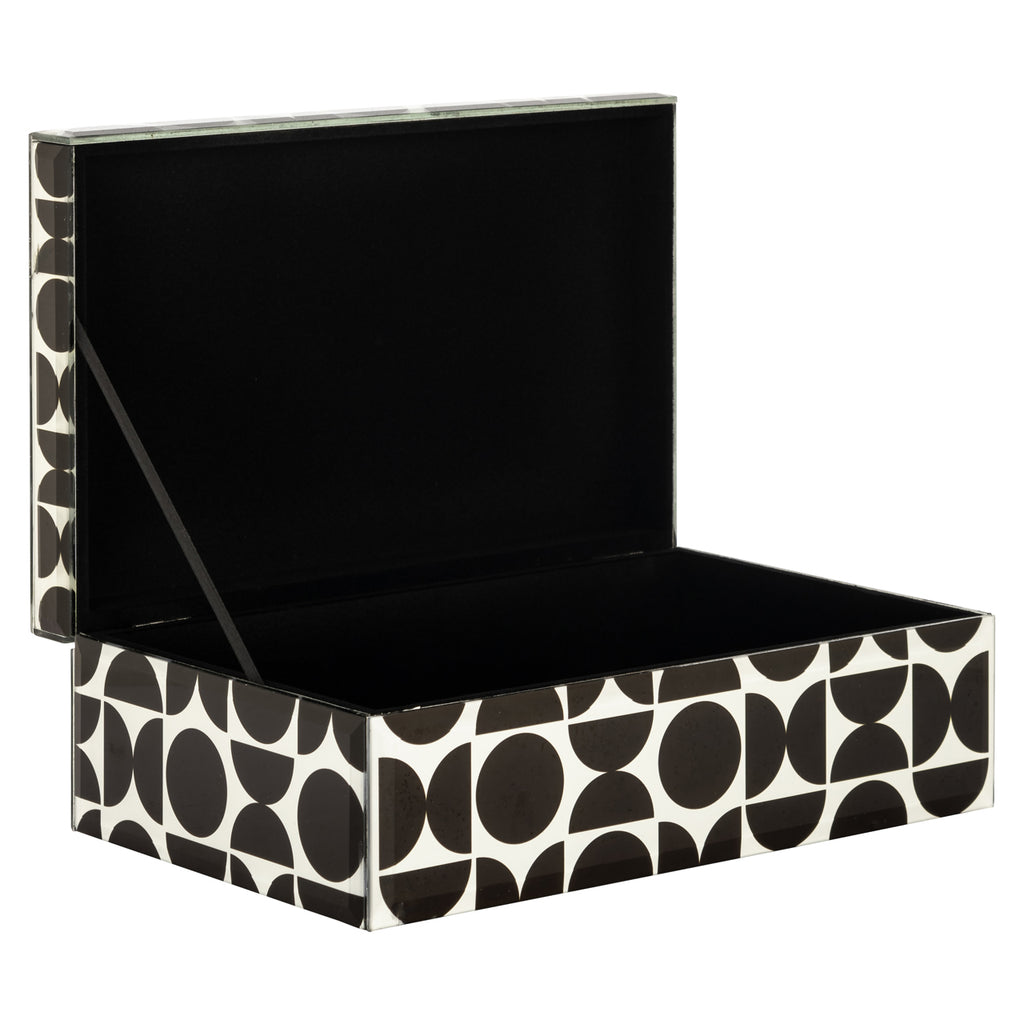 Aufbewahrungsbox Vivian black large