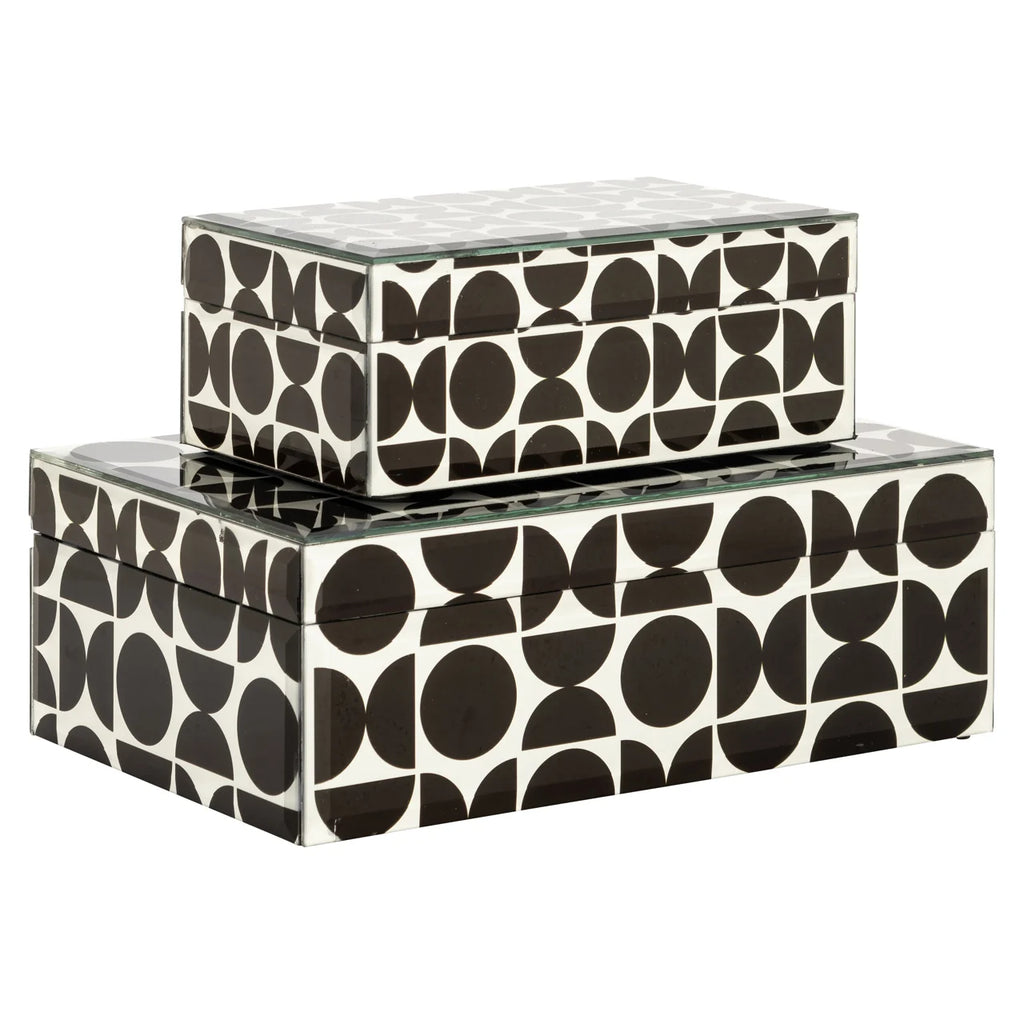 Aufbewahrungsbox Vivian black large