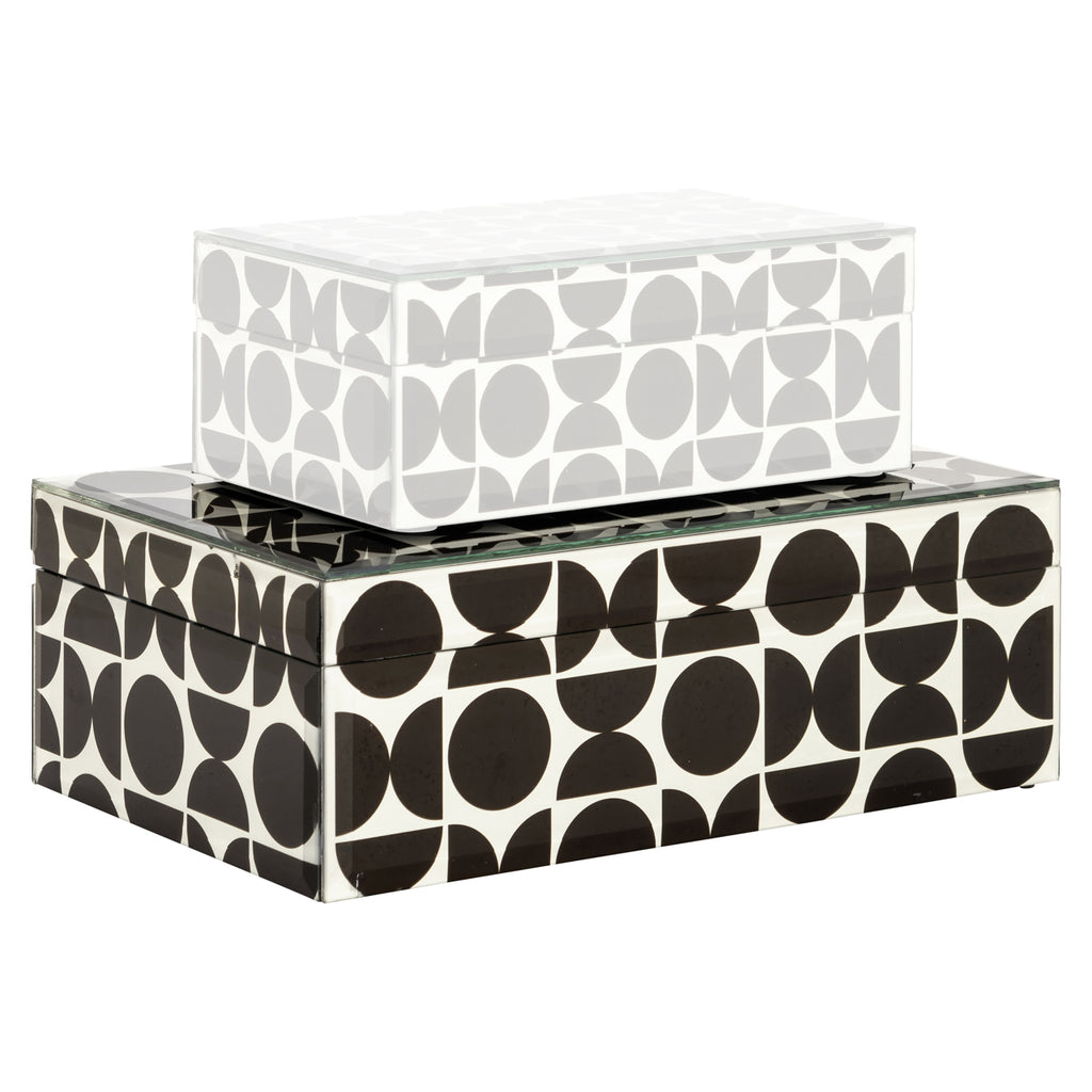 Aufbewahrungsbox Vivian black large