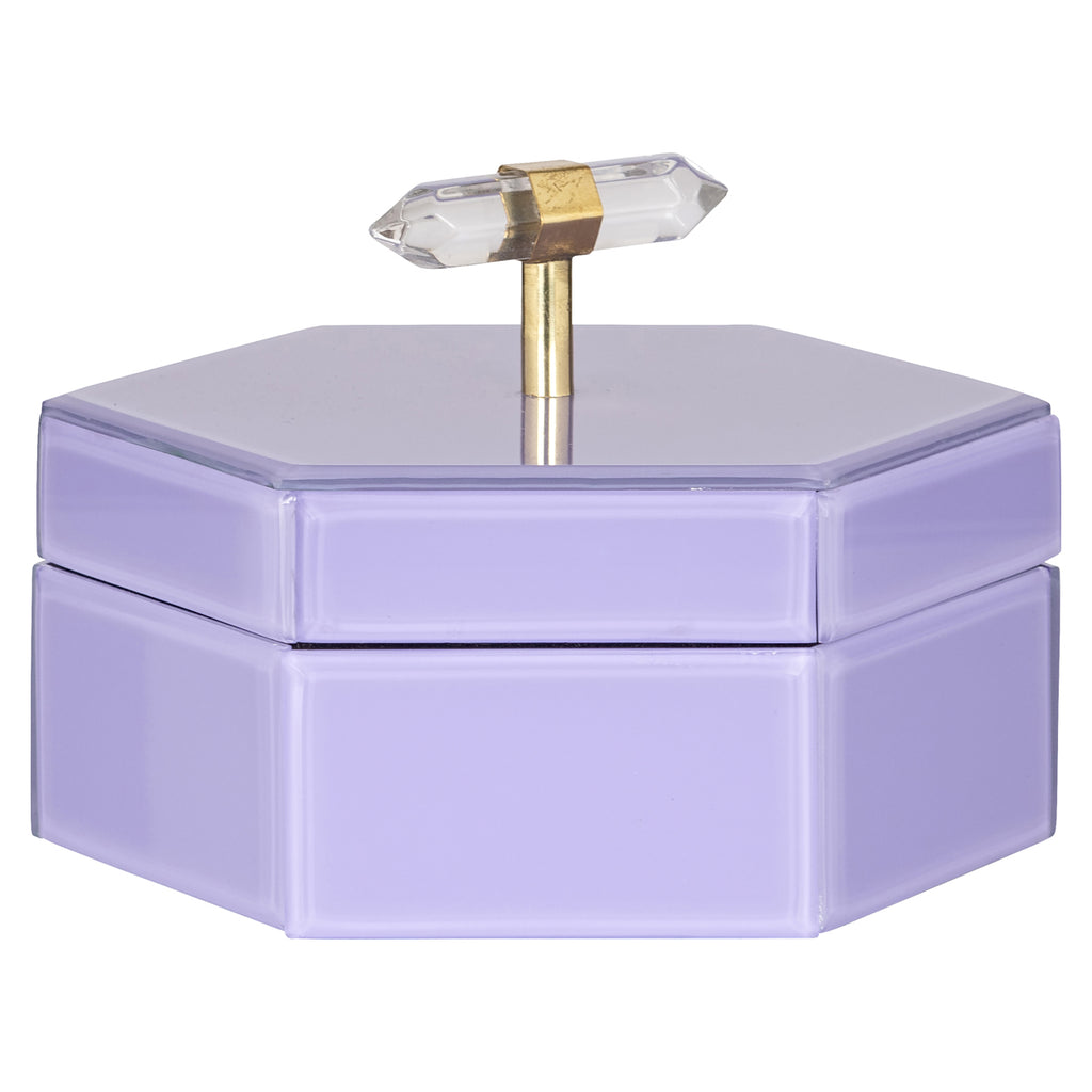 Aufbewahrungsbox Jutta purple small