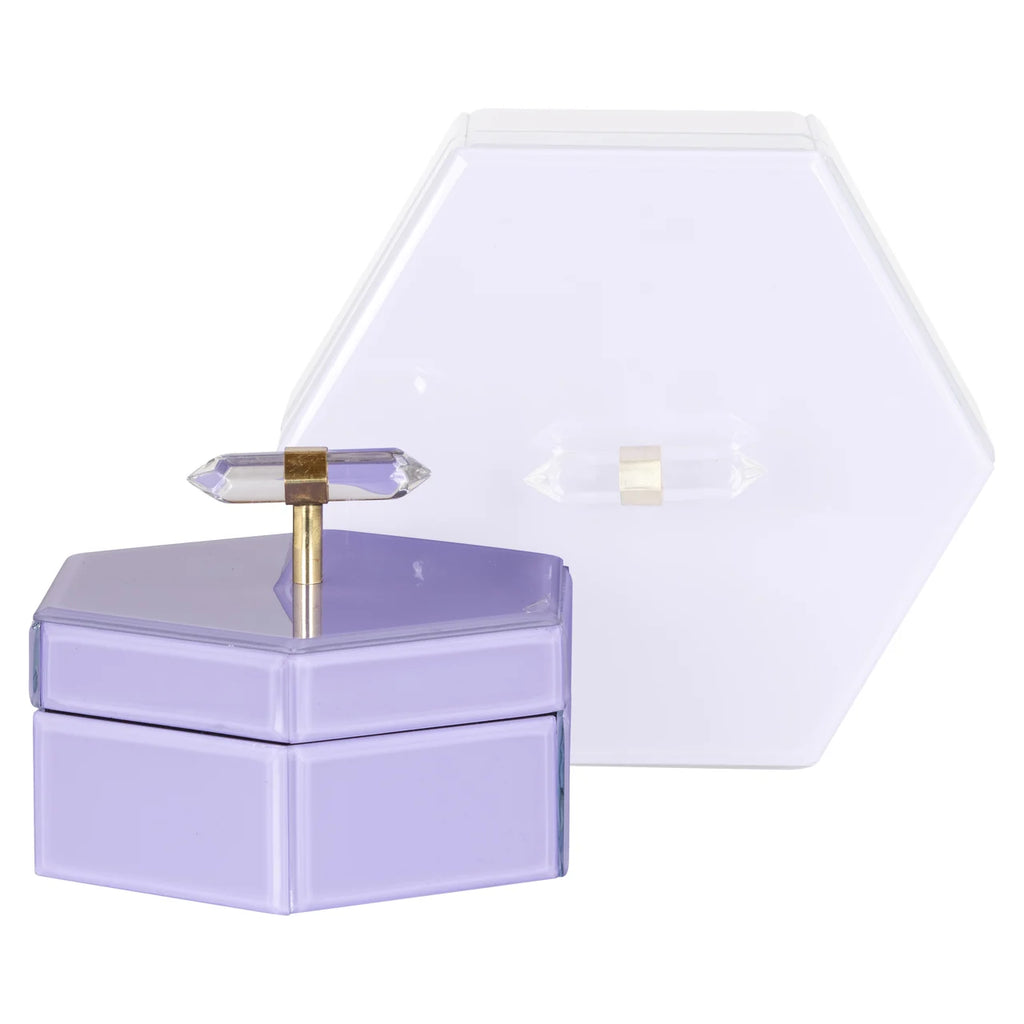 Aufbewahrungsbox Jutta purple small
