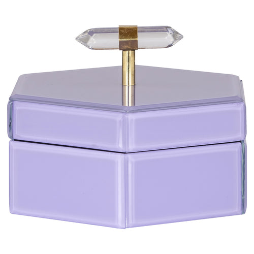 Aufbewahrungsbox Jutta purple small