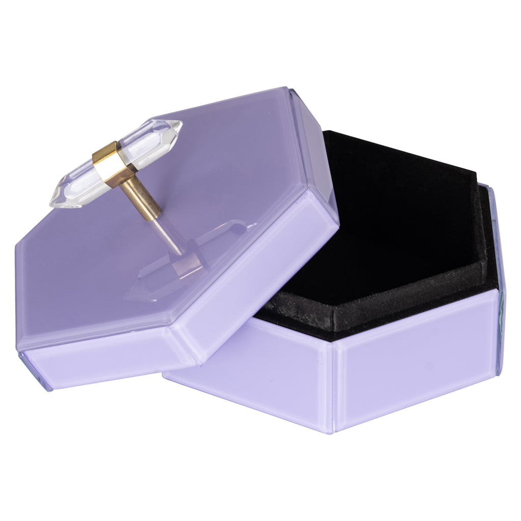 Aufbewahrungsbox Jutta purple small
