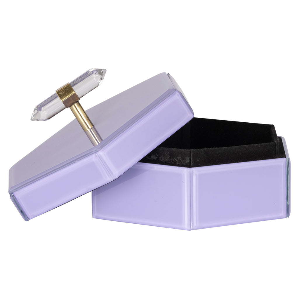 Aufbewahrungsbox Jutta purple small