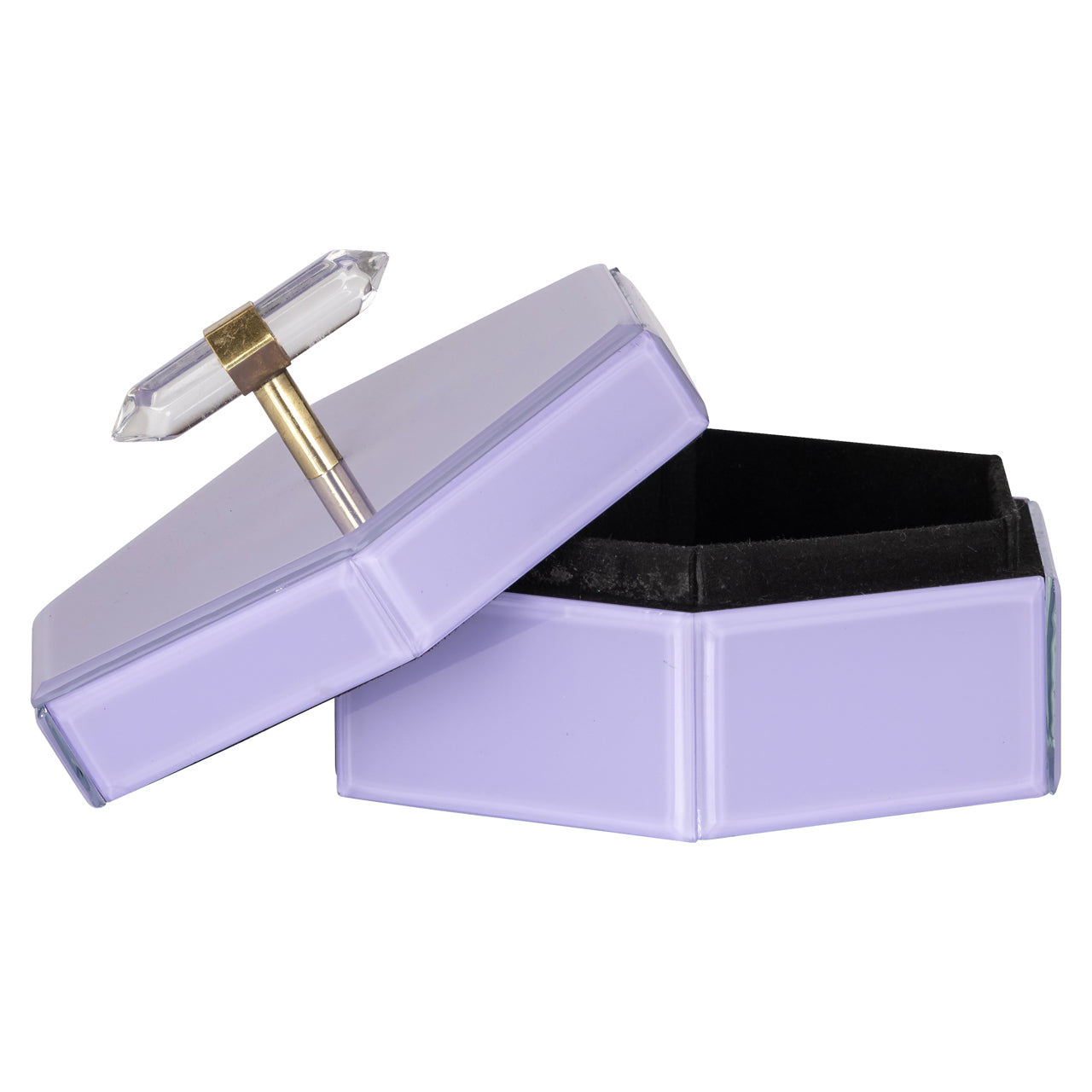 Aufbewahrungsbox Jutta purple small
