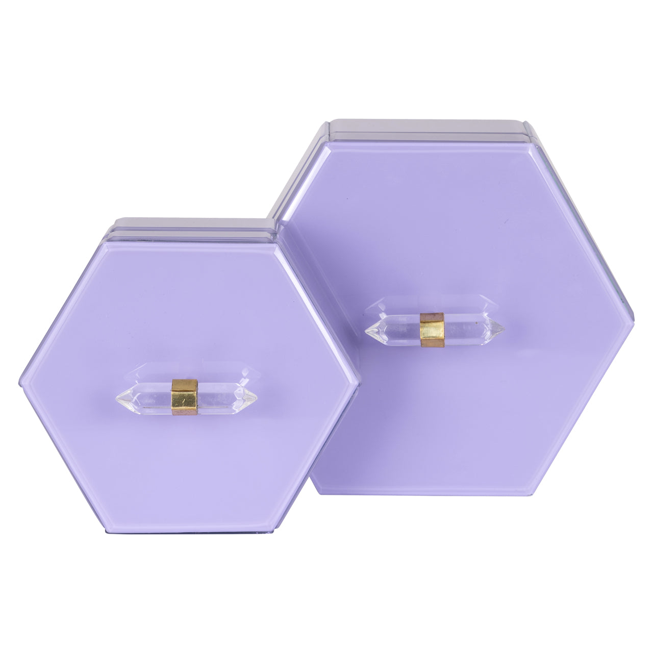Aufbewahrungsbox Jutta purple small