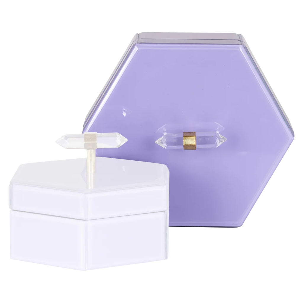 Aufbewahrungsbox Jutta purple large