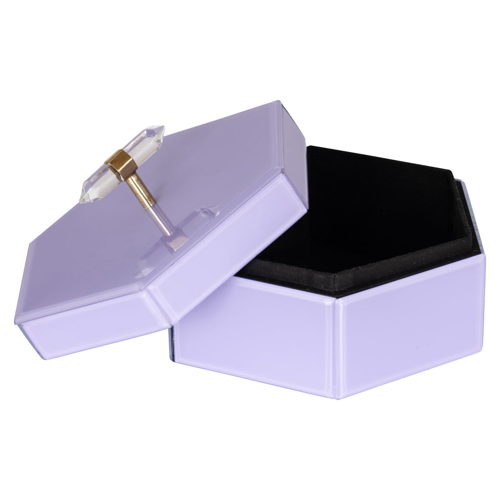 Aufbewahrungsbox Jutta purple large