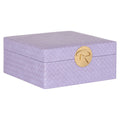 Aufbewahrungsbox Joelle purple large