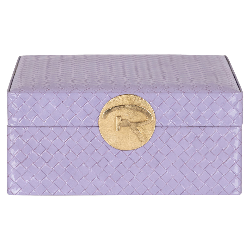 Aufbewahrungsbox Joelle purple large