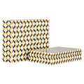 Aufbewahrungsbox Frences black/gold (Set of 2)