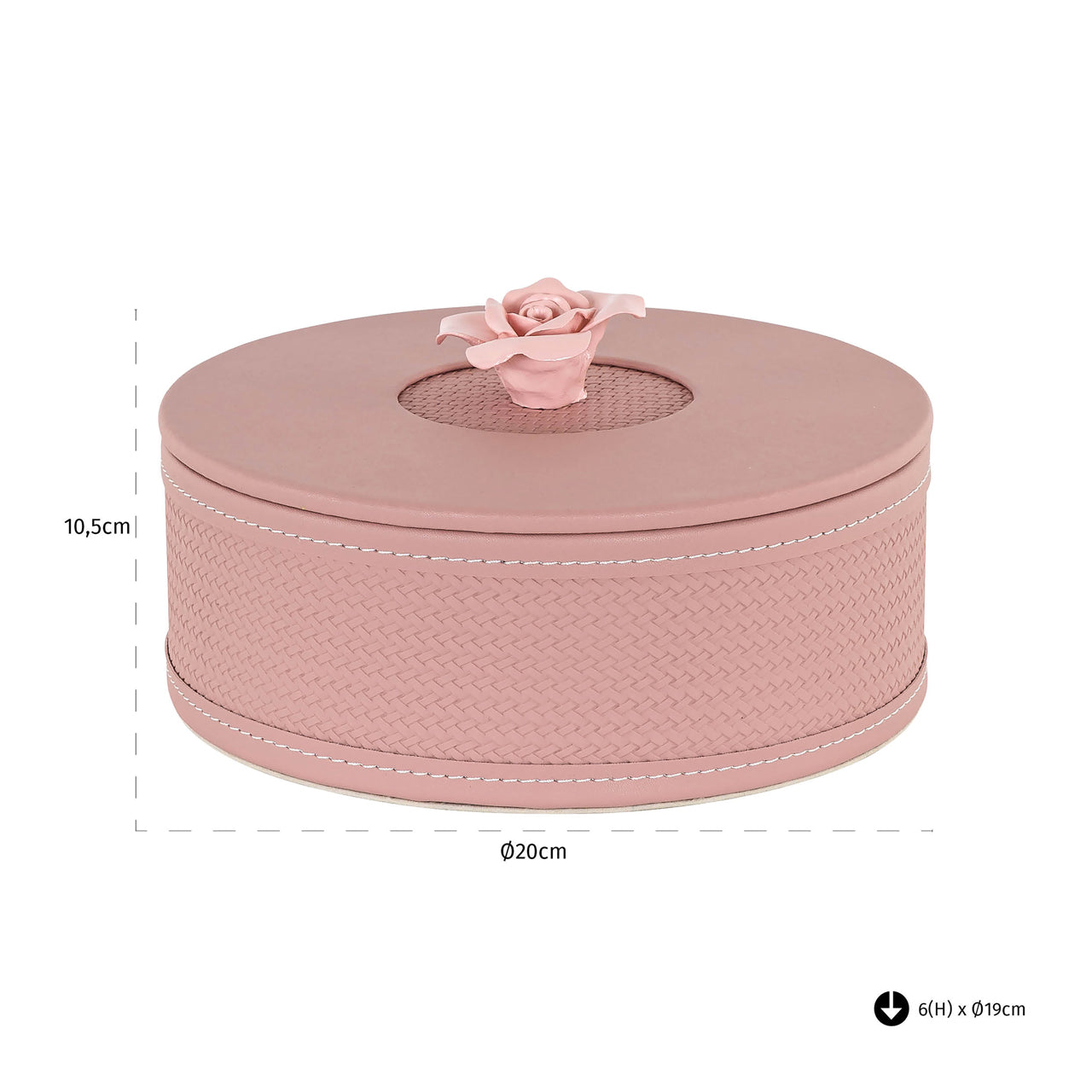 Aufbewahrungsbox Mary pink small