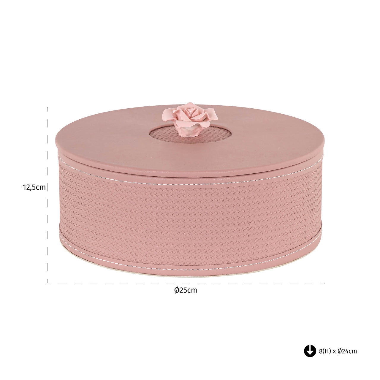 Aufbewahrungsbox Mary pink large