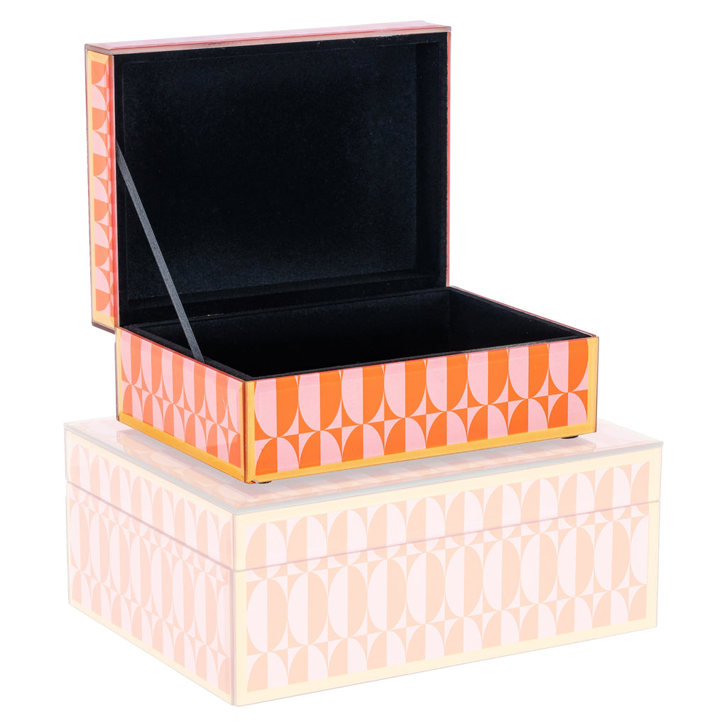 Aufbewahrungsbox Abba pink small