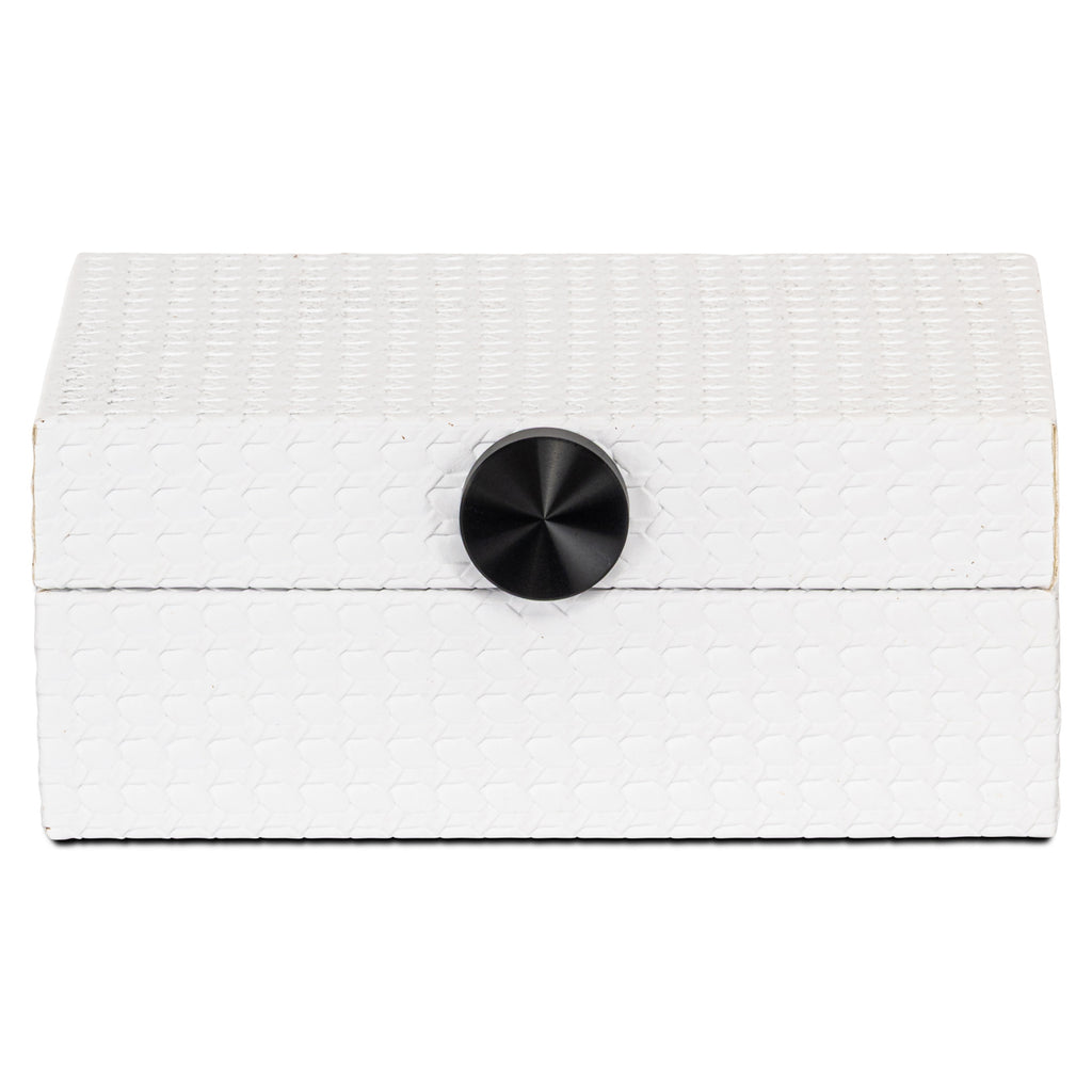 Aufbewahrungsbox Myrth white small