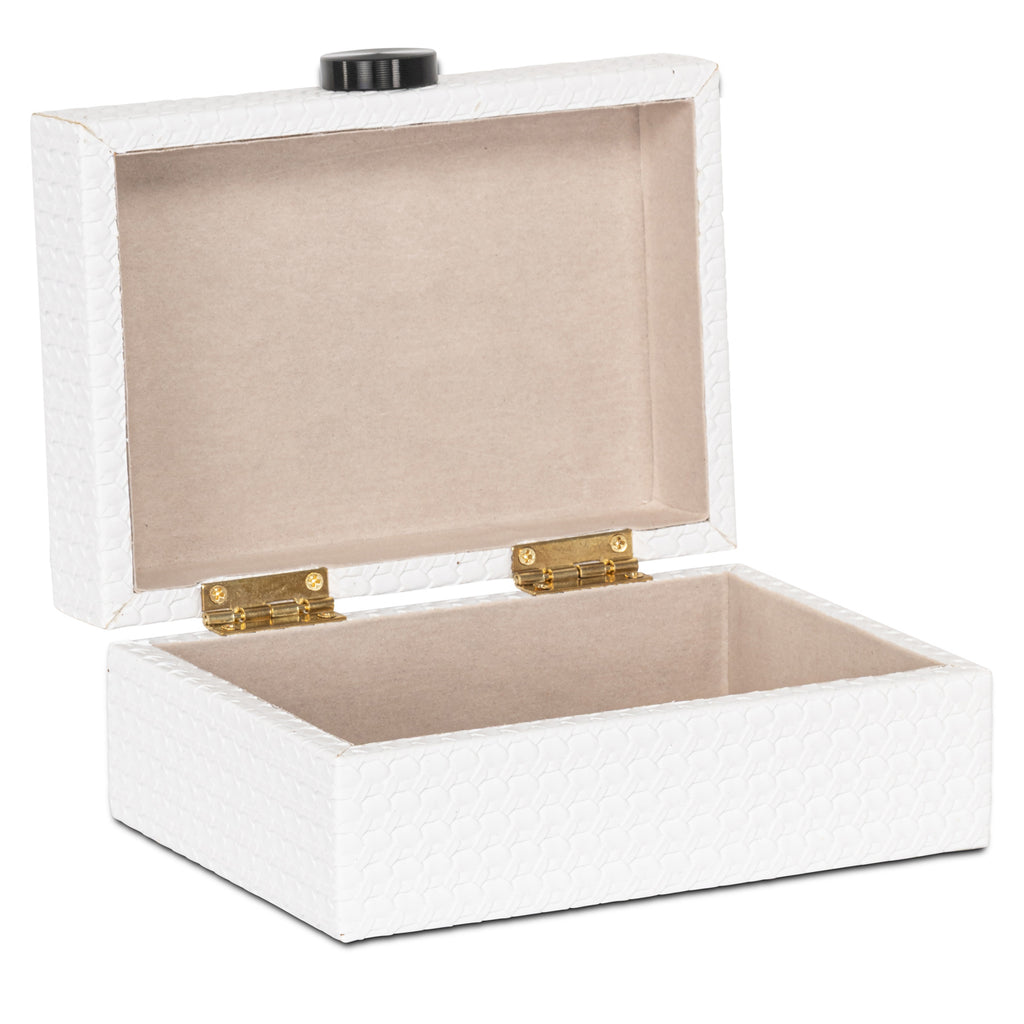 Aufbewahrungsbox Myrth white small