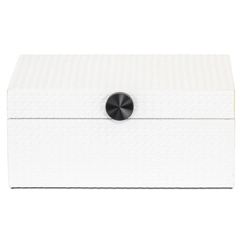 Aufbewahrungsbox Myrth white large