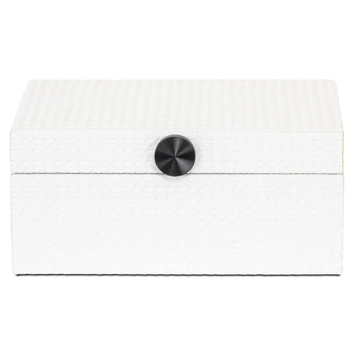 Aufbewahrungsbox Myrth white large