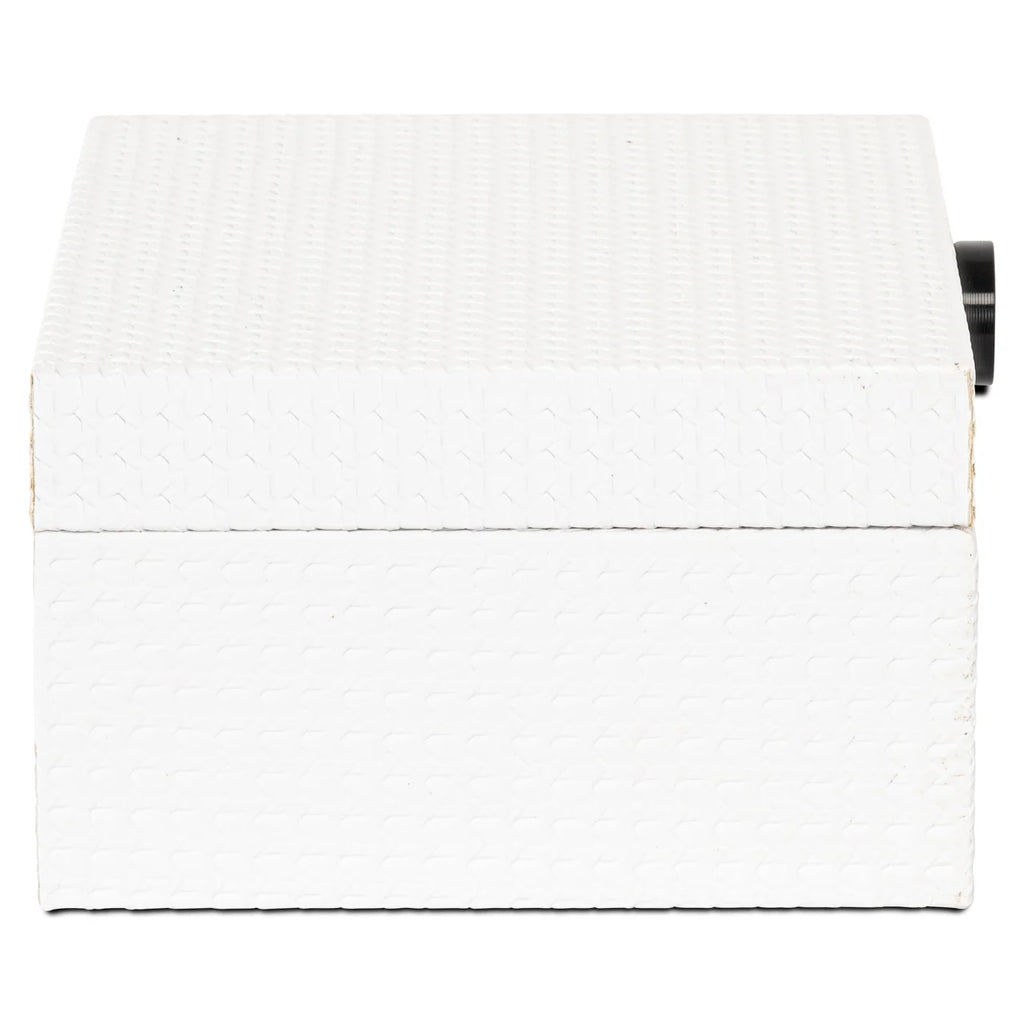 Aufbewahrungsbox Myrth white large