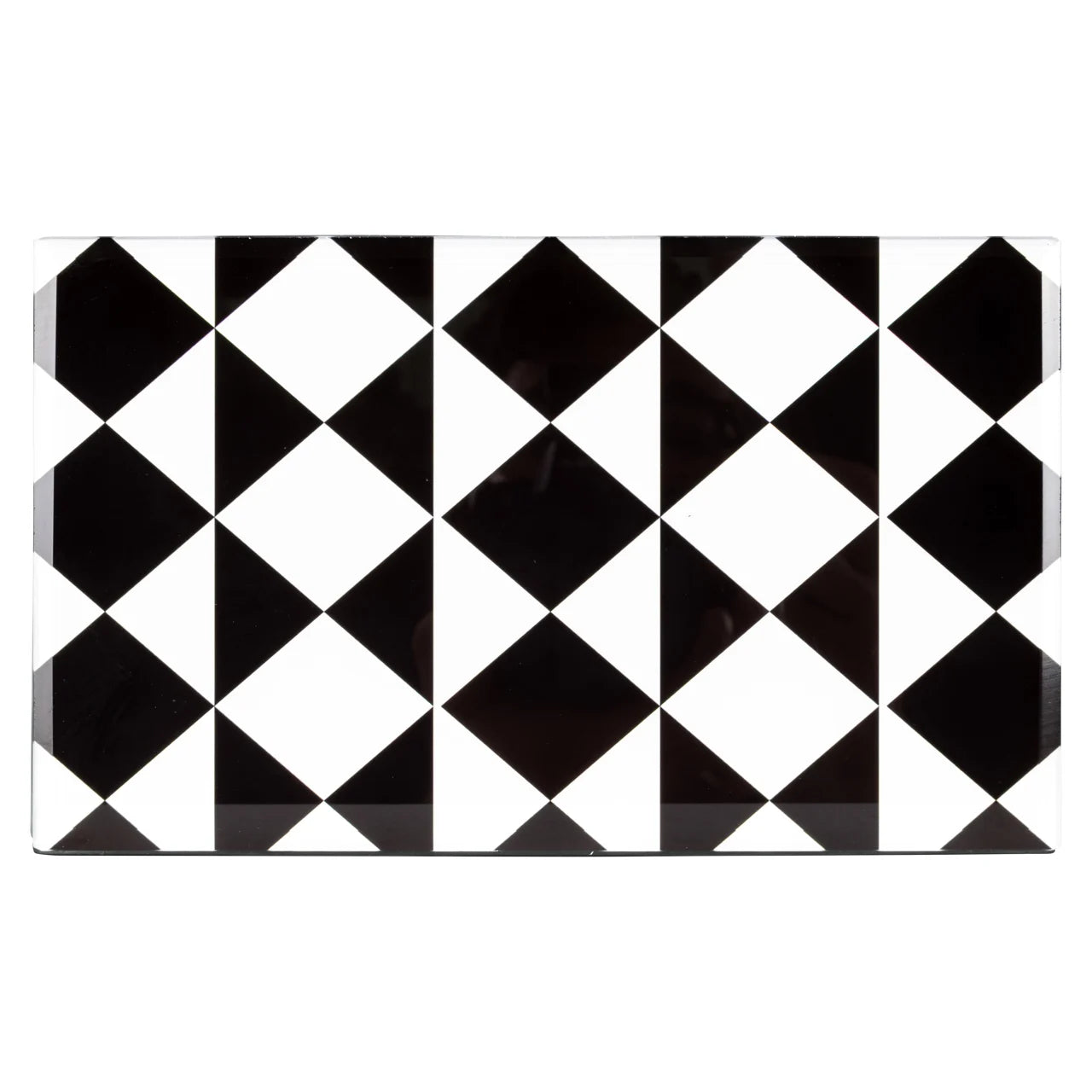 Aufbewahrungsbox Silas black/white small