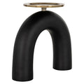 Kerzenhalter Livi black/gold large
