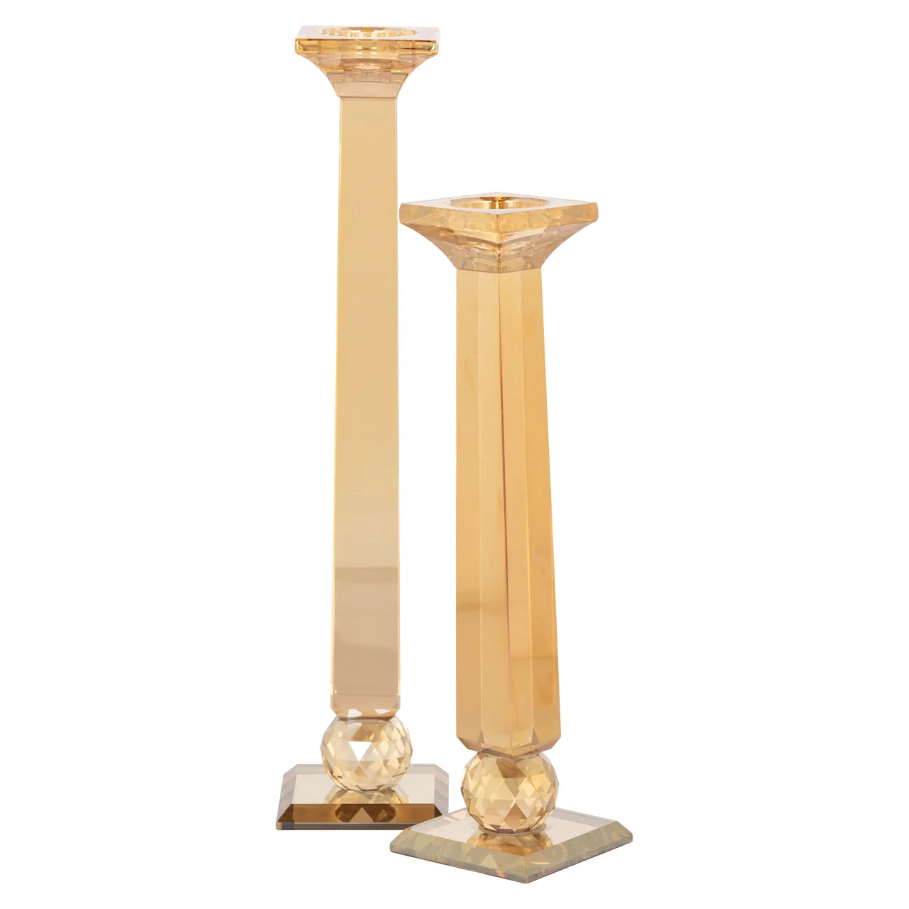 Kerzenhalter Milou amber small