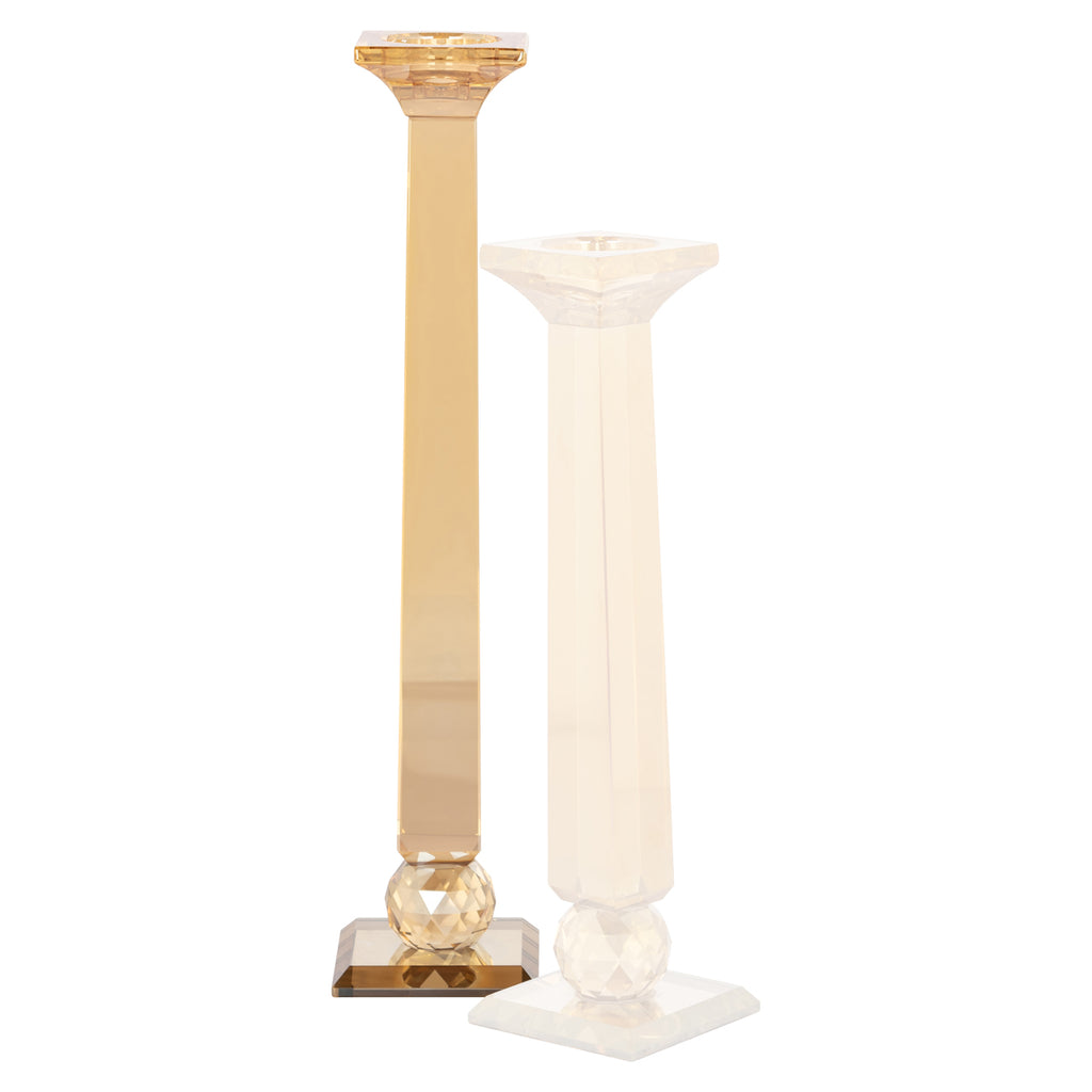 Kerzenhalter Milou amber large