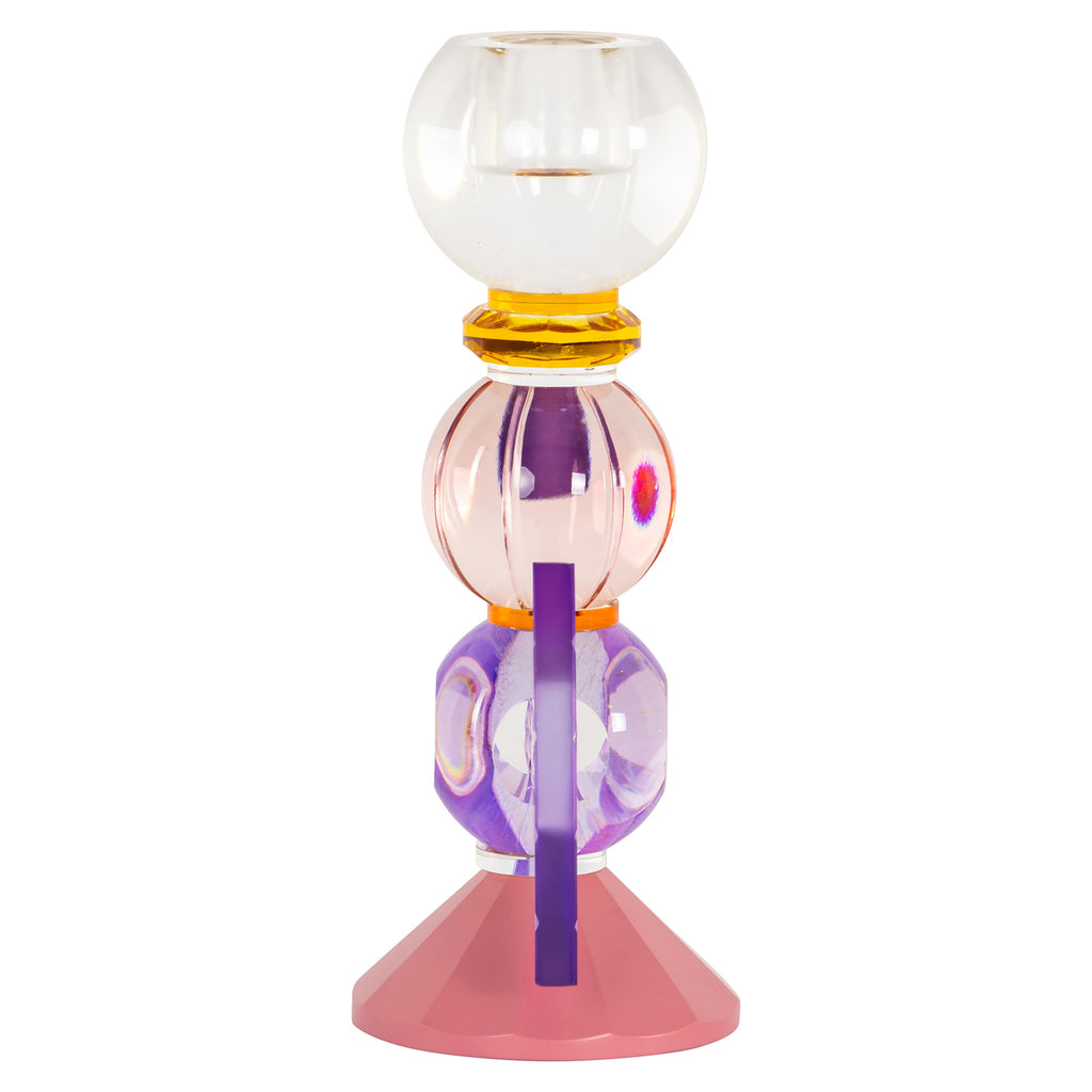 Kerzenhalter Liony pink