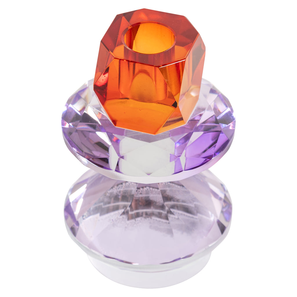Kerzenhalter Yalena purple small