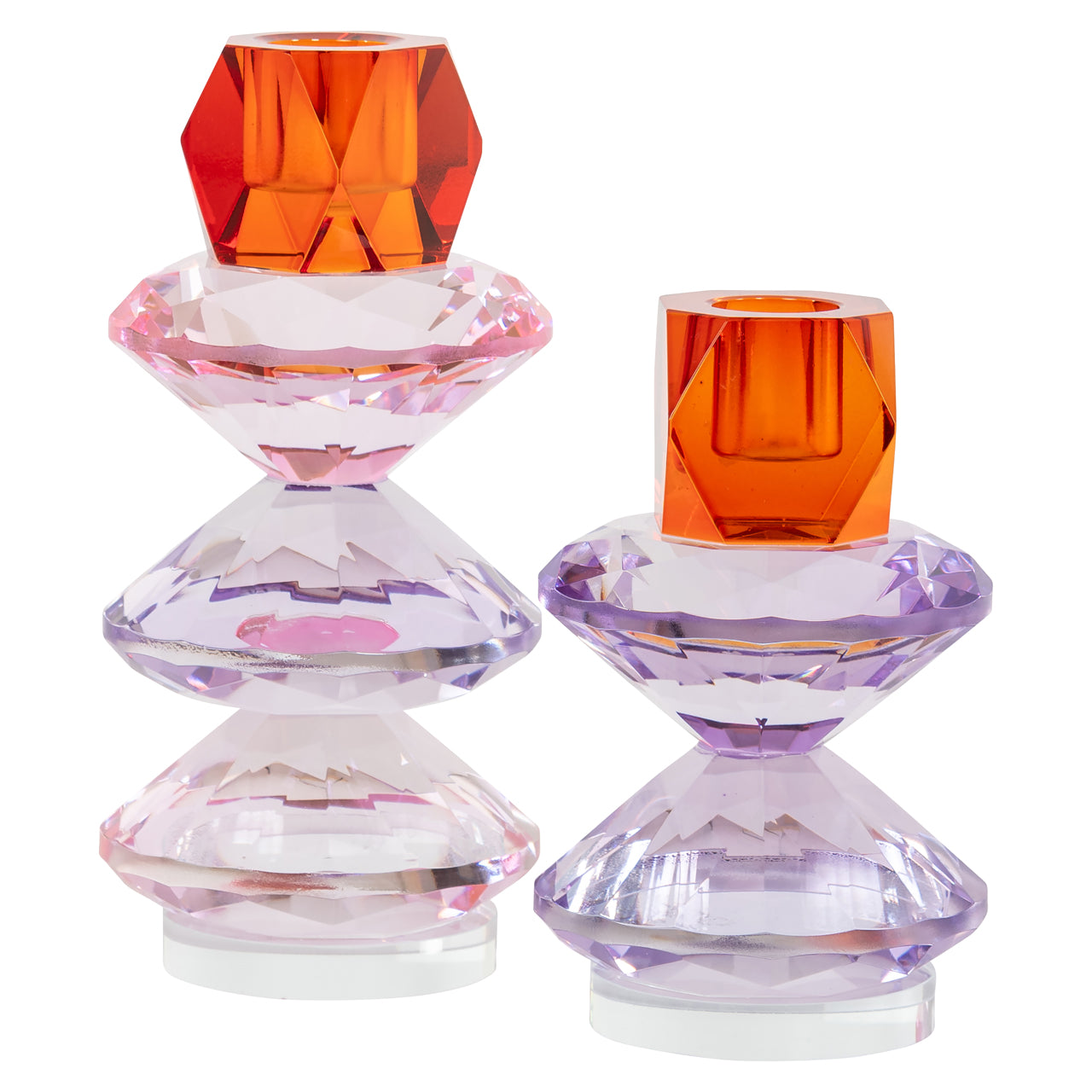 Kerzenhalter Yalena purple small